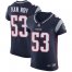 Nike New England Patriots #53 Kyle Van Noy Navy Blue Team Color Mens Stitched NFL Vapor Untouchable Elite Jersey