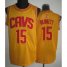 Cleveland Cavaliers 15 Anthony Bennett Yellow Revolution 30 NBA Jerseys Cheap