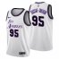Nike Los Angeles Lakers #95 Juan Toscano-Anderson Womens 2022-23 City Edition NBA Jersey – Cherry Blossom White Womens