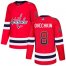 Adidas Washington Capitals #8 Alex Ovechkin Red Home Authentic Drift Fashion Stitched NHL Jersey