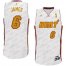 Miami Heat 6 LeBron James White 2013 Champions Revolution 30 Swingman NBA Jerseys Cheap