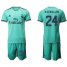 Real Madrid #24 D.Ceballos Third Soccer Club Jersey