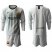 Barcelona Blank Grey Goalkeeper Long Sleeves Soccer Club Jersey