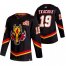 Calgary Flames #19 Matthew Tkachuk Black Mens Adidas 2020-21 Reverse Retro Alternate NHL Jersey