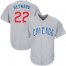 Chicago Cubs #22 Jason Heyward Grey Road Stitched Youth MLB Jersey