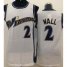 Washington Wizards 2 John Wall White Stitched Revolution 30 NBA Jersey