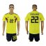 Colombia #22 Castellanos Home Soccer Country Jersey