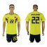 Colombia #22 Castellanos Home Soccer Country Jersey