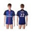 Paris Saint-Germain #22 Lavezzi Home Soccer Club Jersey