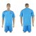Italy Blank Blue Goalkeeper Soccer Country Jersey