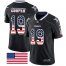 Nike Dallas Cowboys #19 Amari Cooper Black Mens Stitched NFL Limited Rush USA Flag Jersey