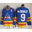 Colorado Avalanche #9 Lanny Mcdonald Blue CCM Throwback Stitched NHL Jersey
