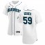 Seattle Mariners #59 Joey Gerber Mens Nike White Home 2020 Authentic Player MLB Jersey