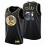 Philadelphia Philadelphia 76ers #31 Seth Curry Mens Golden Edition Diamond Logo 2021/22 Swingman Jersey – Black Mens