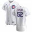 Chicago Cubs #52 Ryan Tepera Mens Nike White Home 2020 Authentic Player Jersey