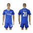 Chelsea #21 Matic Home Soccer Club Jersey