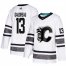 Adidas Calgary Flames #13 Johnny Gaudreau White Authentic 2019 All-Star Stitched NHL Jersey