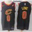 Mens Nike Cleveland Cavaliers #0 Kevin Love Black NBA Authentic Statement Edition Jersey