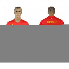 Belgium #19 KABASELE Home 2018 FIFA World Cup Soccer Jersey