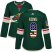 Adidas Minnesota Wild #9 Mikko Koivu Green Home Authentic USA Flag Womens Stitched NHL Jersey