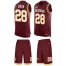 Nike Washington Football Team #28 Darrell Green Burgundy Red Team Color Mens Stitched NFL Limited Tank Top Suit Jersey