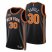 New York New York Knicks #30 Julius Randle Mens Nike Black 2021/22 Swingman NBA Jersey – City Edition Mens