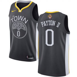 Nike Golden State Warriors #0 Gary Payton II Black Youth 2022 NBA Finals Swingman Statement Edition Jersey Youth