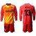 Atletico Madrid #13 Oblak Red Goalkeeper Long Sleeves Soccer Club Jersey