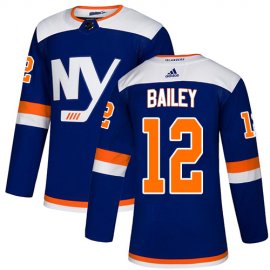 Adidas New York Islanders #12 Josh Bailey Blue Alternate Authentic Stitched Youth NHL Jersey