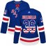 Adidas New York Rangers #36 Mats Zuccarello Royal Blue Home Authentic USA Flag Womens Stitched NHL Jersey