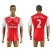 Arsenal #2 Debuchy Home Soccer Club Jersey