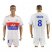 Lyon #8 Tolisso Home Soccer Club Jersey