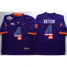 Clemson Tigers #4 Deshaun Watson Purple 1975 1978 Fuller USA Flag College Jersey