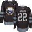Adidas Buffalo Sabres #22 Johan Larsson Black 1917-2017 100th Anniversary Stitched NHL Jersey