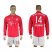 Bayern Munchen #14 Pizarro Home Long Sleeves Soccer Club Jersey