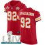 Nike Kansas City Chiefs #92 Tanoh Kpassagnon Red Super Bowl LIV 2020 Team Color Mens Stitched NFL Vapor Untouchable Elite Jersey
