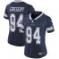 Nike Dallas Cowboys #94 Randy Gregory Navy Blue Team Color Womens Stitched NFL Vapor Untouchable Limited Jersey