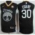 Nike Golden State Warriors #30 Stephen Curry Black Statement Edition NBA Swingman Jersey