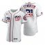 Washington Nationals #31 Max Scherzer Mens Nike White Fluttering USA Flag Limited Edition Authentic MLB Jersey