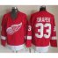Detroit Red Wings #33 Kris Draper Red CCM Throwback Stitched NHL Jersey