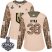 Adidas Vegas Golden Knights #38 Tomas Hyka Camo Authentic 2017 Veterans Day 2018 Stanley Cup Final Womens Stitched NHL Jersey
