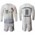 Bayern Munchen #11 Cuisance Away Long Sleeves Soccer Club Jersey