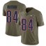 Nike New England Patriots #84 Benjamin Watson Navy Blue Team Color Mens Stitched NFL Limited Rush Tank Top Jersey