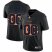 Chicago Bears Custom Mens Nike Team Logo Dual Overlap Limited NFL Jersey Black