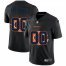 Chicago Bears Custom Mens Nike Team Logo Dual Overlap Limited NFL Jersey Black