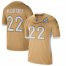 Carolina Carolina Panthers #22 Christian McCaffrey Mens Nike 2020 NFC Pro Bowl Game Jersey Gold