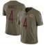 Nike Chicago Bears #4 Chase Daniel Olive Mens Stitched NFL Limited 2017 Salute To Service Jersey