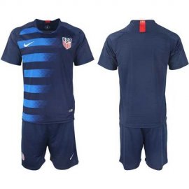 USA Blank Away Soccer Country Jersey