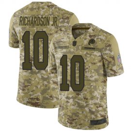 Nike Washington Football Team #10 Paul Richardson Jr Camo Mens Stitched NFL Limited 2018 Salute To Service Jersey