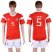 Russia #5 Vasin Home Soccer Country Jersey